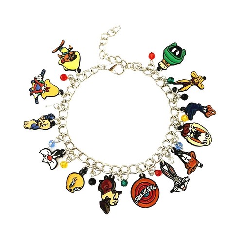 Bracciale con ciondolo looney - bracciale,