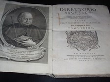 SCARAMELLI – DIRETTORIO ASCETICO - ED. OCCHI VENEZIA 1762