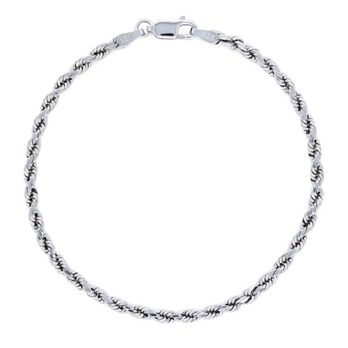 10k oro bianco donna - bianco,
