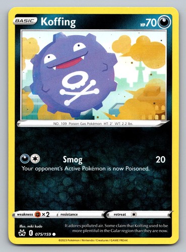 Koffing 075 159 corona - koffing,