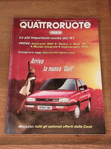 Quattroruote gennaio 1991 - gennaio,