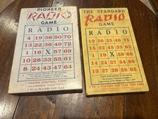 Vintage 1930s radio - 1930s, game