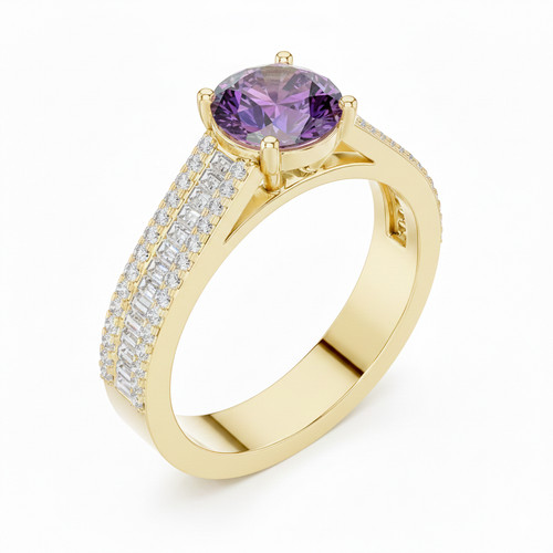 Anello designer diamante - designer,