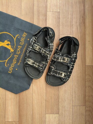 Sandalo chanel tweed - ,