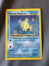 Rara carta Pokemon EX Shining