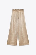 PANTALONE ZARA METALLIZZATO