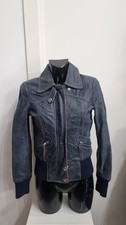Womens Vero Moda Blue Leather