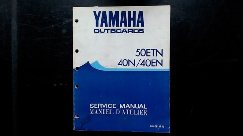Yamaha 50etn 40n 40en - 40n, manuale
