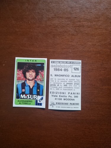 Calciatori 1984 panini - calciatori, 126