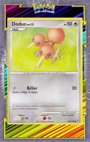 Doduo platine vainqueurs - doduo,