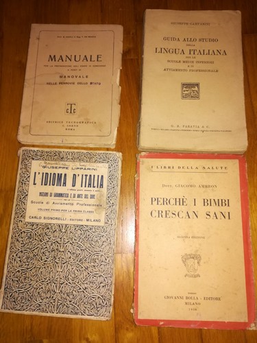 Lotto stock vecchi libri - 4,