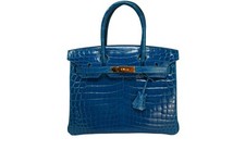 Hermes Birkin 30 Blue Electric