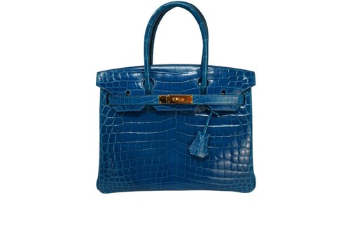Hermes birkin blue electric - birkin,