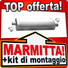 Silenziatore Centrale per JEEP