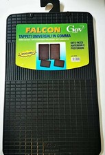 TAPPETI IN GOMMA UNIVERSALI PER AUTO SET 4 PEZZI GEV FALCON ART. 4974