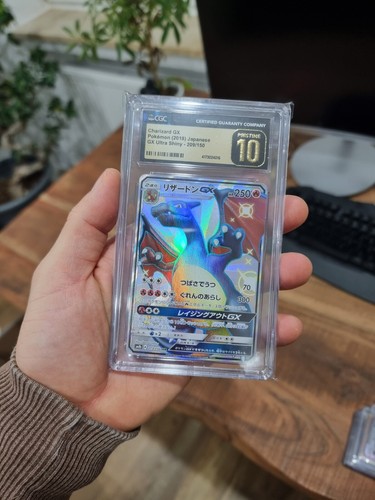 Pokemon charizard cgc 10 - charizard,