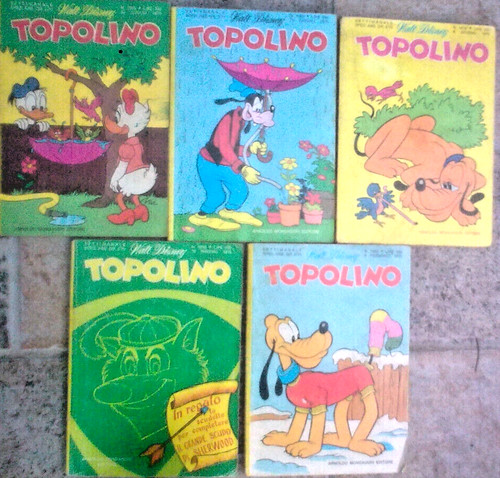 Stock topolino numeri - topolino,