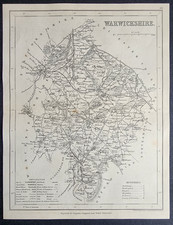 Antica mappa della contea del