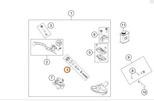 Kit riparazione pompa - kit, freno