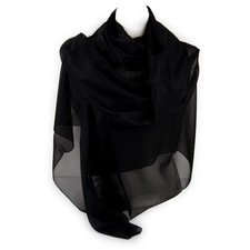 Stola cerimonia nera elegante