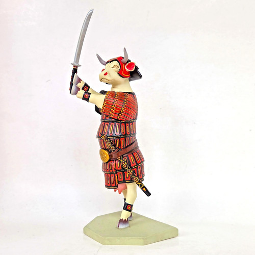 Statuina parata mucca