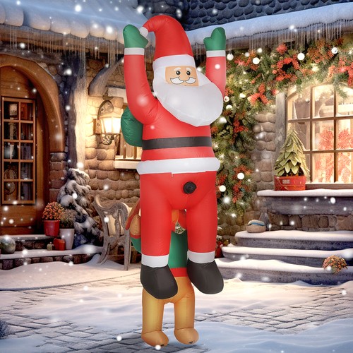Babbo natale gonfiabile - natale,
