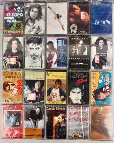 Lotto musicassette - 20,