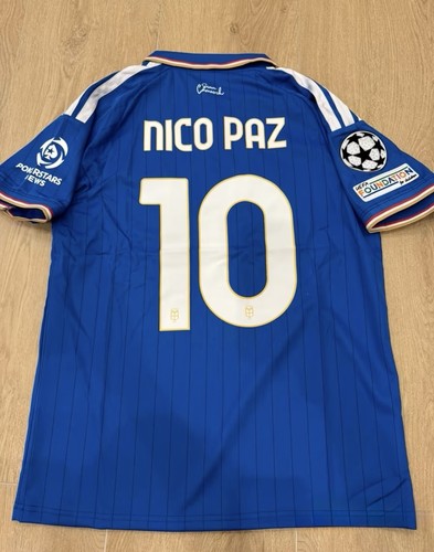 Maglia como nico paz numero - nico,