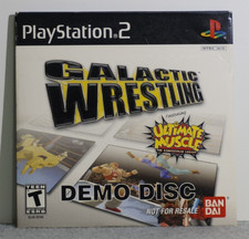 Disco demo Galactic Wrestling per PS2 (CIB) non testato pulito