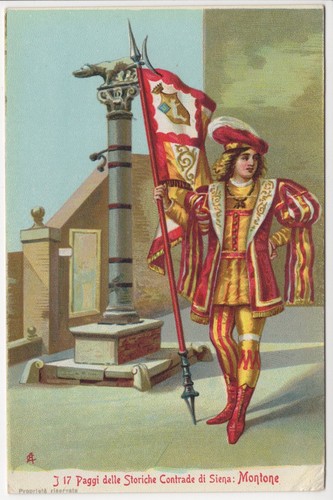 Paggi delle storiche contrade - paggi,