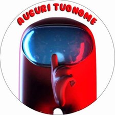 Cialda AMONG US con NOME