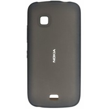Nokia Custodia Gel Cover Silicone Case Gomma Originale Cc-1012 C5-03 Black Nera