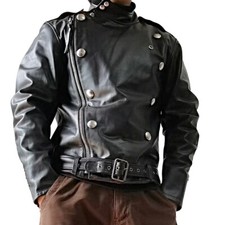 Giacca Uomo Biker Cerniera