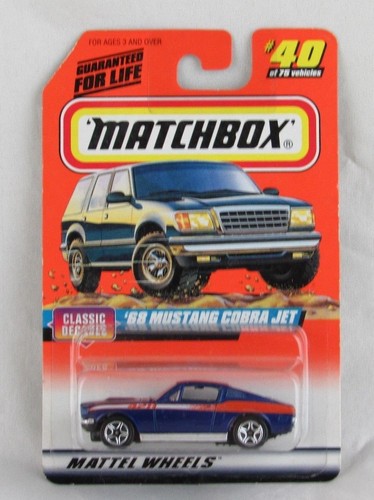 Matchbox classic decades 68 - decades, '68
