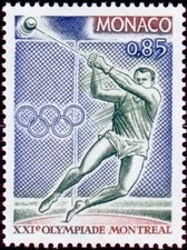MONACO N° 1059 "J.O Di