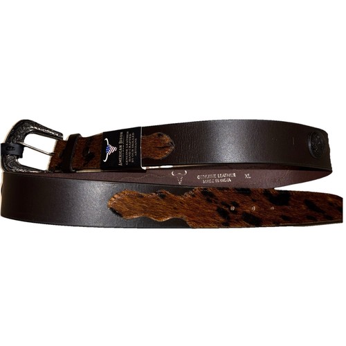 Cintura western uomo bisonte