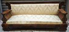 Antico Divano Piuma di Mogano