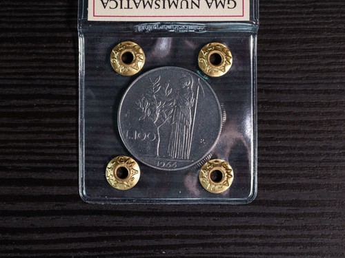 100 lire 1966 - periziata, fdc