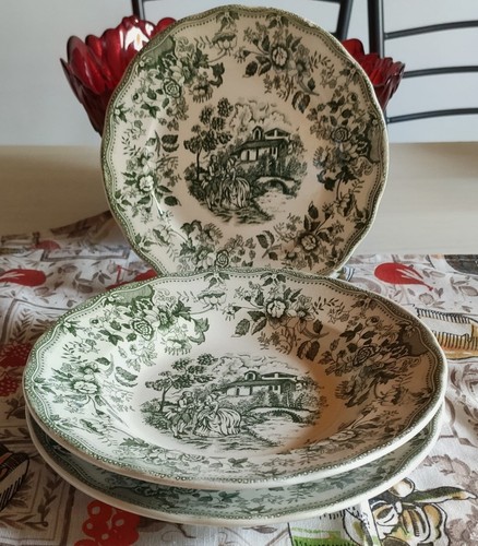 Servizio piatti vintage - servizio,