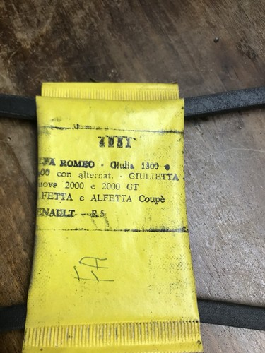Cinghia trapezoidale pirelli - cinghia,