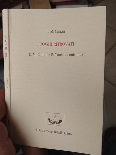 Luoghi ritrovati cioran - ritrovati,