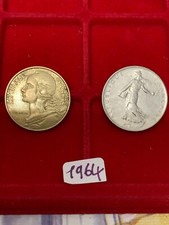   1964 FRANCE FRENCH COINS