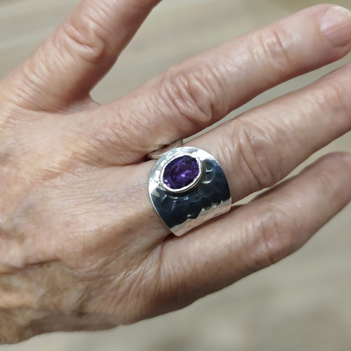 Anello argento 925 con - anello, in