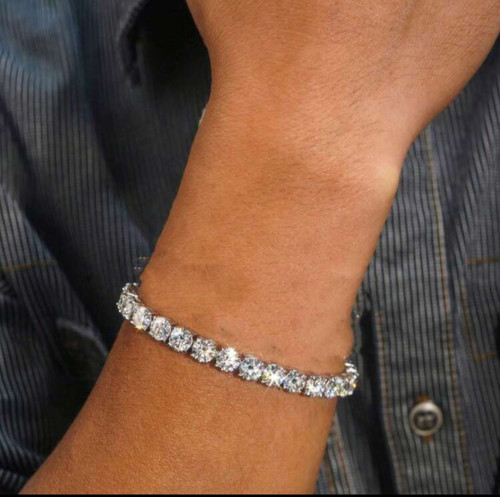 Bracciale catena tennis