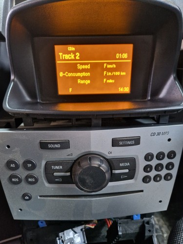 Lettore radio mp3 vauxhall - cd,