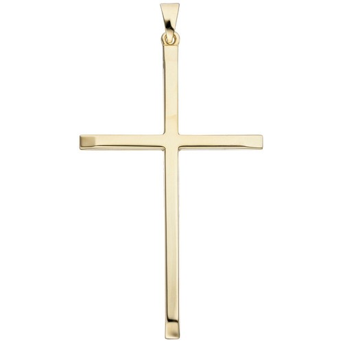 Ciondolo croce 8x30 1mm - ciondolo,