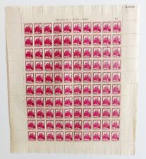 España Pliego de 100 Sellos