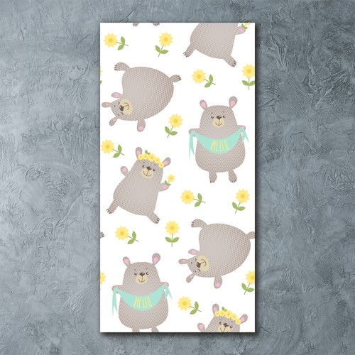 Tulup glass print - tulup,