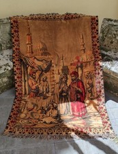 Antico arazzo da parete, vintage