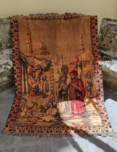 Antico arazzo parete - arazzo, da
